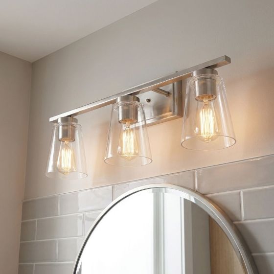 Savoy House Calhoun 3-Light Vanity Light 8-1020-3-SN in Satin Nickel
