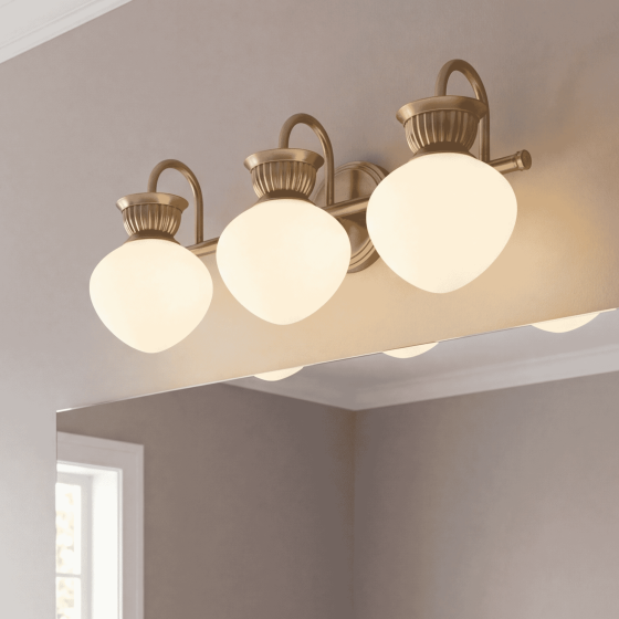 Savoy House Melbourne 3-Light Vanity Light 8-1028-3-127 in Noble Brass