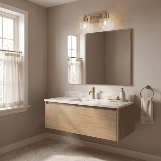 Savoy House Dover 2-Light Vanity Light 8-1030-2-322 in Warm Brass