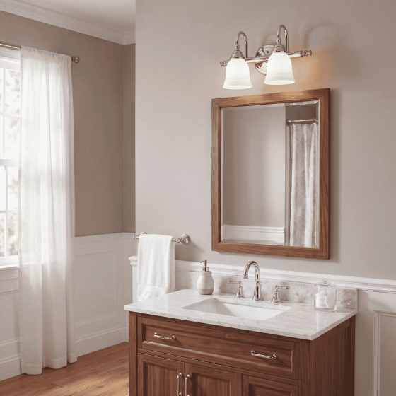 Savoy House Brunswick 2-Light Vanity Light 8-1062-2-CH in Chrome