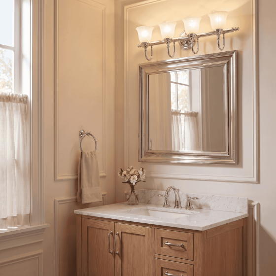 Savoy House Brunswick 4-Light Vanity Light 8-1062-4-CH in Chrome