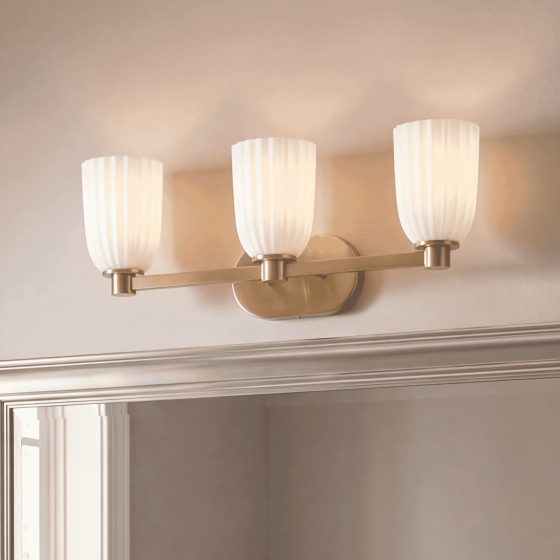Savoy House Baldwin 3-Light Vanity Light 8-1245-3-127 in Noble Brass