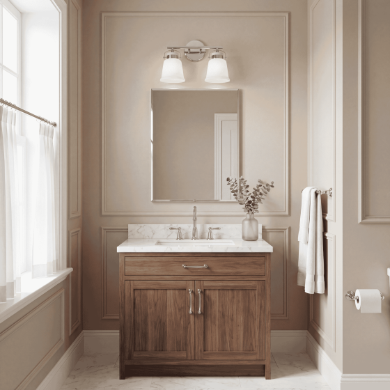 Savoy House Kaden 2-Light Vanity Light 8-1627-2-11 in Polished Chrome