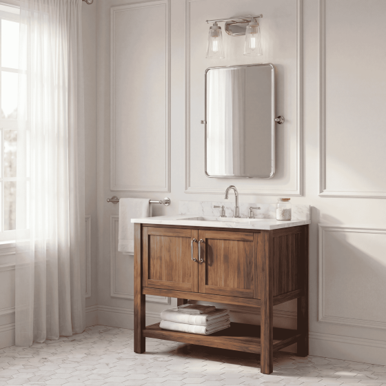 Savoy House Chantilly 2-Light Bathroom Vanity Light 8-1745-2-109 in Polished Nickel