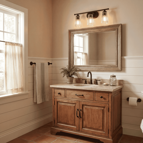 Savoy House Chantilly 3-Light Bathroom Vanity Light 8-1745-3-BK in Matte Black