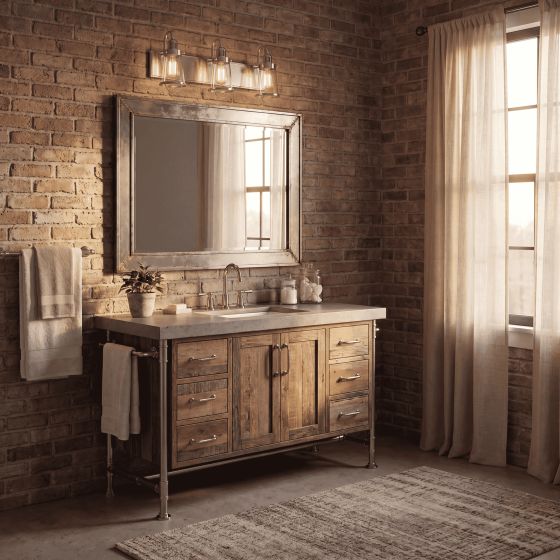 Savoy House Lansing 3-Light Bathroom Vanity Light 8-1780-3-111 in Satin Nickel with Polished Nickel Accents