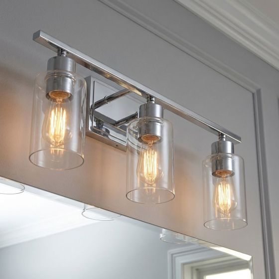 Savoy House Lambert 3-Light Bathroom Vanity Light 8-2149-3-11 in Polished Chrome