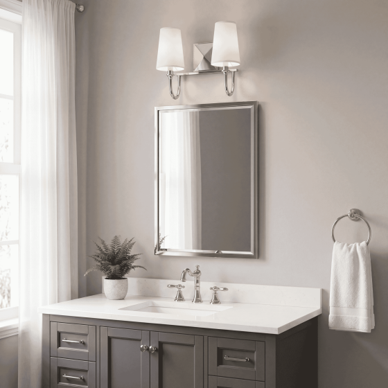 Savoy House Cameron 2-Light Bathroom Vanity Light 8-2542-2-109 in Polished Nickel