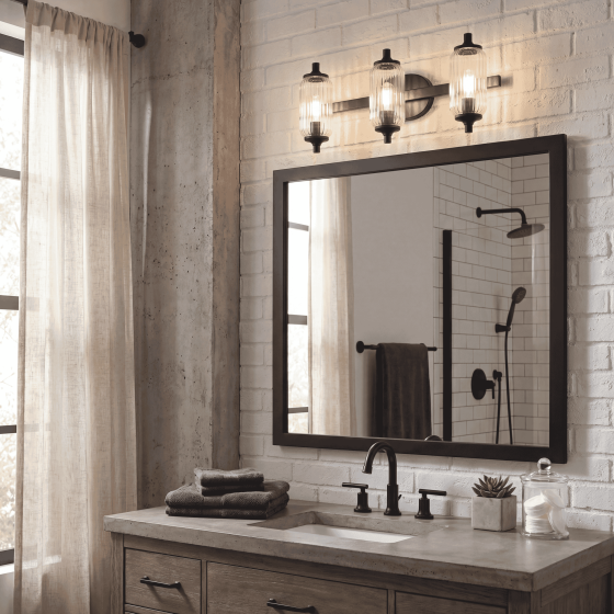 Savoy House Holton 3-Light Vanity Light 8-3024-3-BK in Matte Black