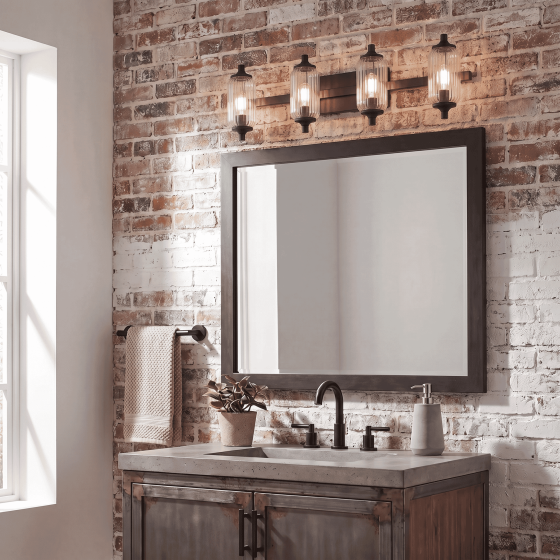 Savoy House Holton 4-Light Vanity Light 8-3024-4-BK in Matte Black