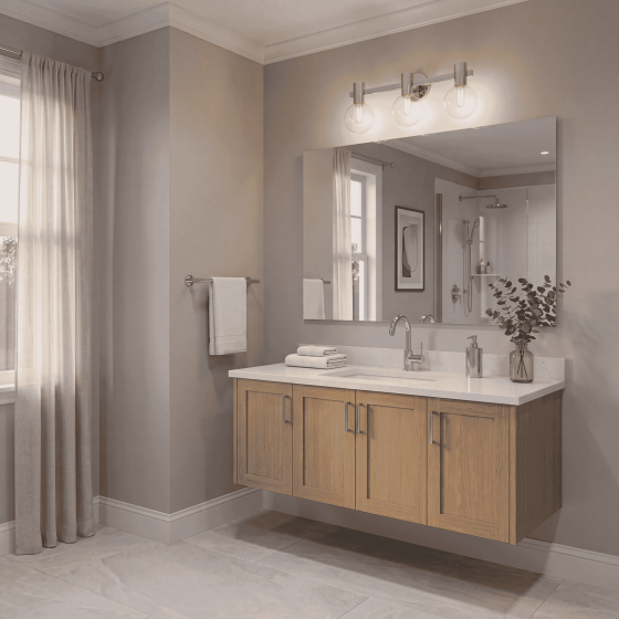 Savoy House Wright 3-Light Vanity Light 8-3076-3-11 in Chrome