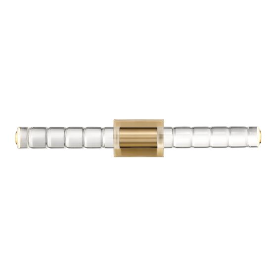 Savoy House Beale 1-Light 28" W Vanity Lights 8-3204-28-127 in Noble Brass