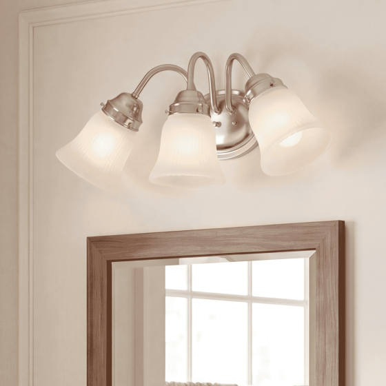 Savoy House Brighton 2-Light Vanity Light 8-3280-2-SN in Satin Nickel