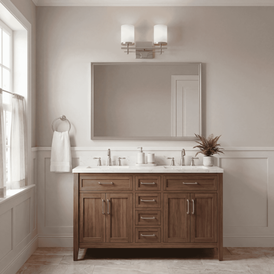 Savoy House Colton 2-Light Vanity Light 8-338-2-SN in Satin Nickel