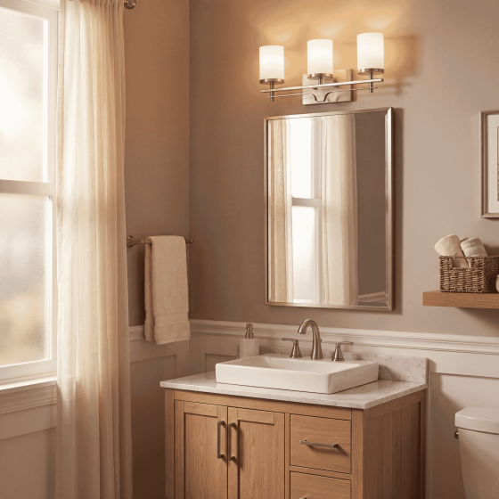 Savoy House Colton 3-Light Vanity Light 8-338-3-SN in Satin Nickel