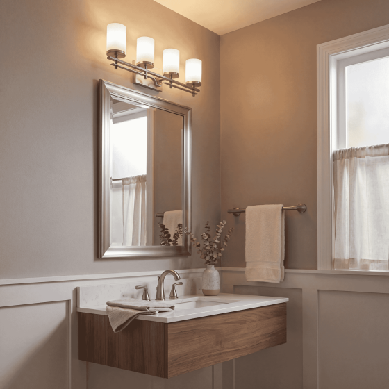 Savoy House Colton 4-Light Vanity Light 8-338-4-SN in Satin Nickel