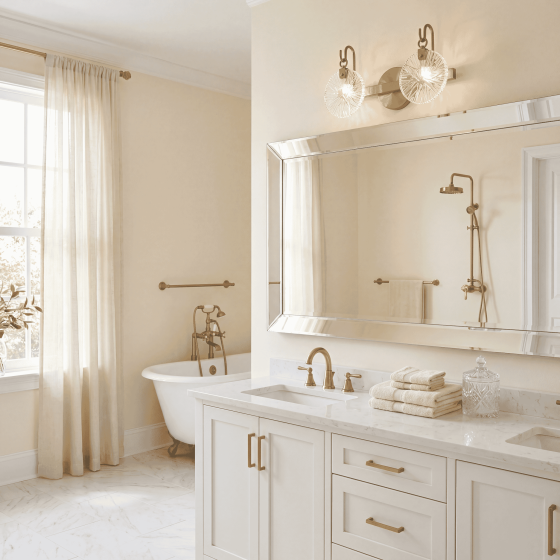 Savoy House Addison 2-Light Vanity Light 8-3981-2-322 in Warm Brass