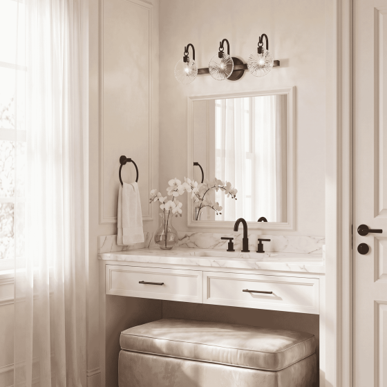 Savoy House Addison 3-Light Vanity Light 8-3981-3-BK in Matte Black
