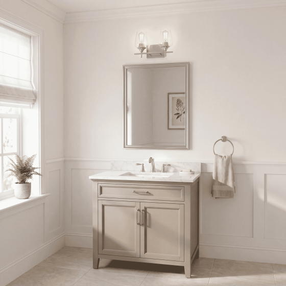Savoy House Octave 2-Light Vanity Light 8-4030-2-SN in Satin Nickel