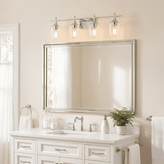 Savoy House Octave 4-Light Vanity Light 8-4030-4-11 in Polished Chrome