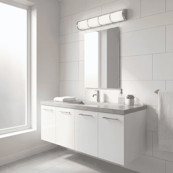 Savoy House Harper 26" W Vanity Light 8-4204-26-11 in Chrome