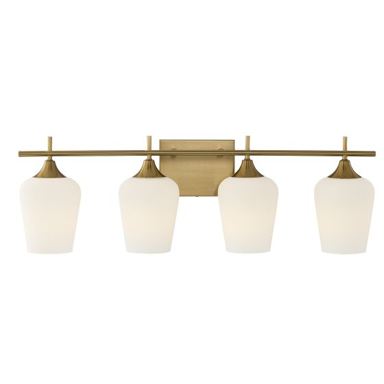 Savoy House Octave 4-Light Vanity Light 8-6030-4-322 in Warm Brass
