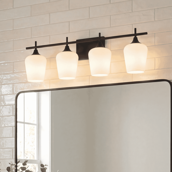 Savoy House Octave 4-Light Vanity Light 8-6030-4-BK in Matte Black