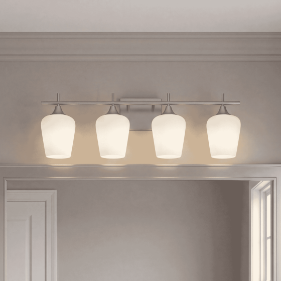 Savoy House Octave 4-Light Vanity Light 8-6030-4-SN in Satin Nickel