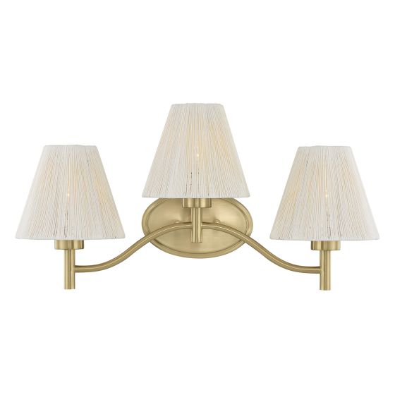 Savoy House Rosa 3-Light Vanity Light 8-6081-3-127 in Noble Brass