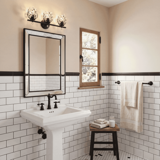 Savoy House Moreno 3-Light Vanity Light 8-6601-3-BK in Matte Black