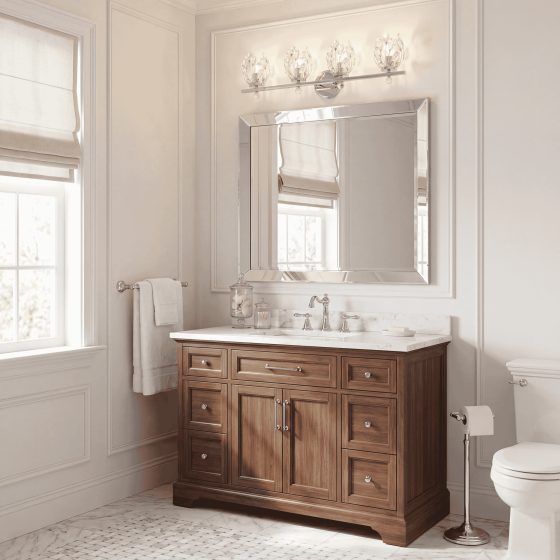 Savoy House Moreno 4-Light Vanity Light 8-6601-4-11 in Chrome