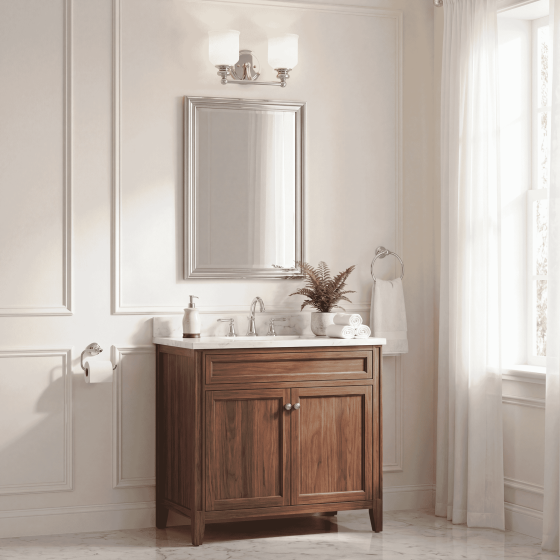 Savoy House Melrose 4-Light Bathroom Vanity Light 8-6836-4-11 in Polished Chrome