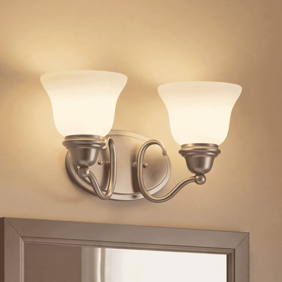 Savoy House Yates 2-Light Vanity Light 8-6837-2-69 in Pewter