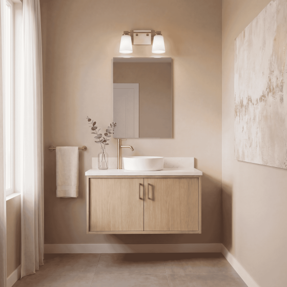Savoy House Darby 2-Light Vanity Light 8-6901-2-322 in Warm Brass