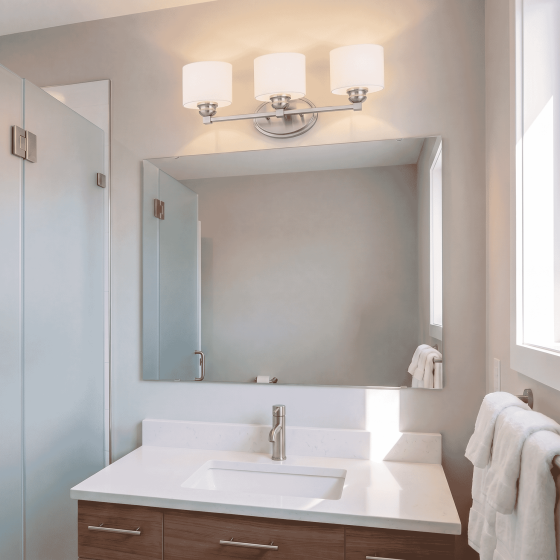 Savoy House Kane 3-Light Vanity Lights 8-890-3-SN in Satin Nickel