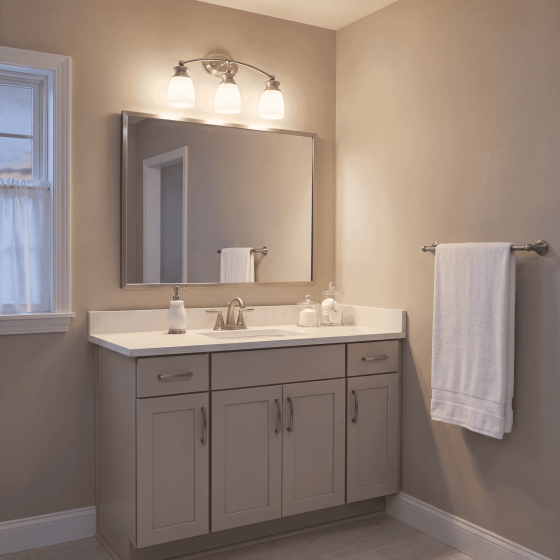 Savoy House Elise Vanity Lights 8-9127-3-SN in Satin Nickel