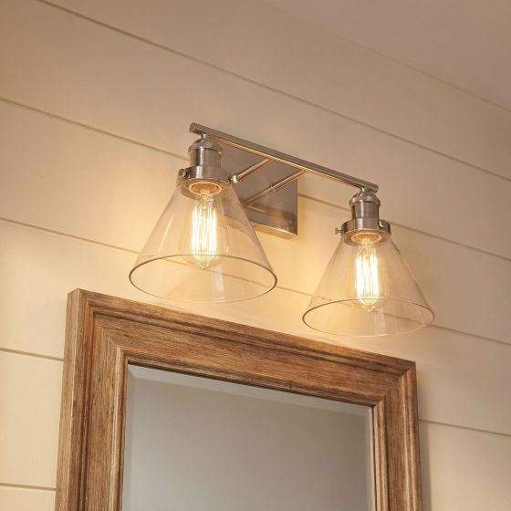 Savoy House Drake 2-Light Vanity Light 8-9130-2-109 in Polished Nickel