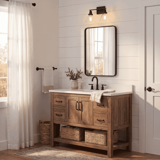 Savoy House Drake 2-Light Vanity Light 8-9130-2-BK in Black