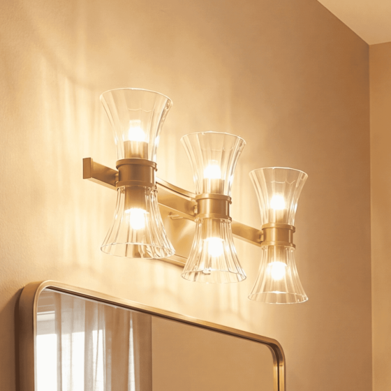 Savoy House Bennington 6-Light Vanity Light 8-9702-6-322 in Warm Brass
