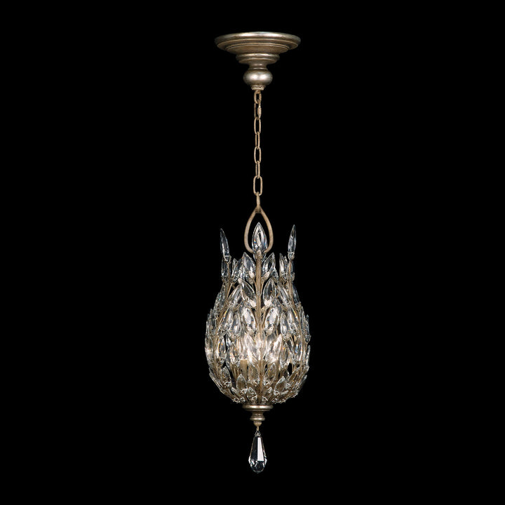 Fine Art Handcrafted Lighting Crystal Laurel 11"W Round Pendant (Model 804640)