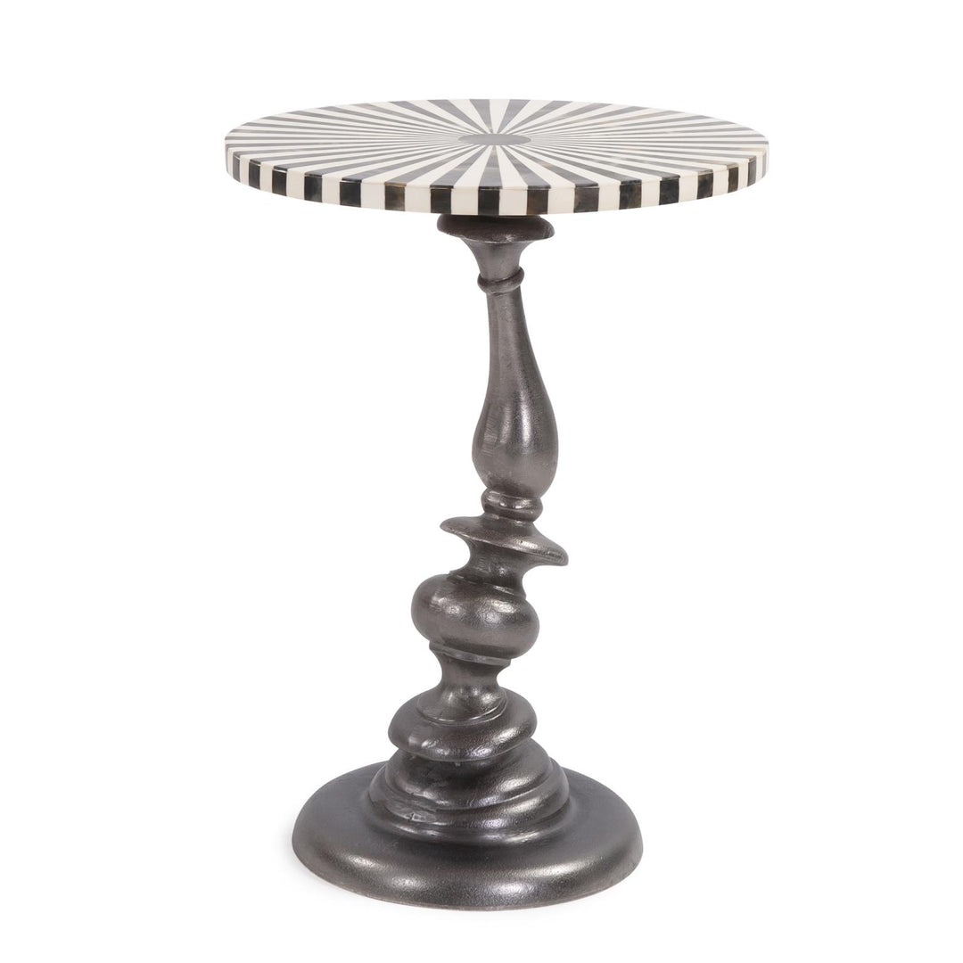 Howard Elliott Collection Drunken Metal Martini Table