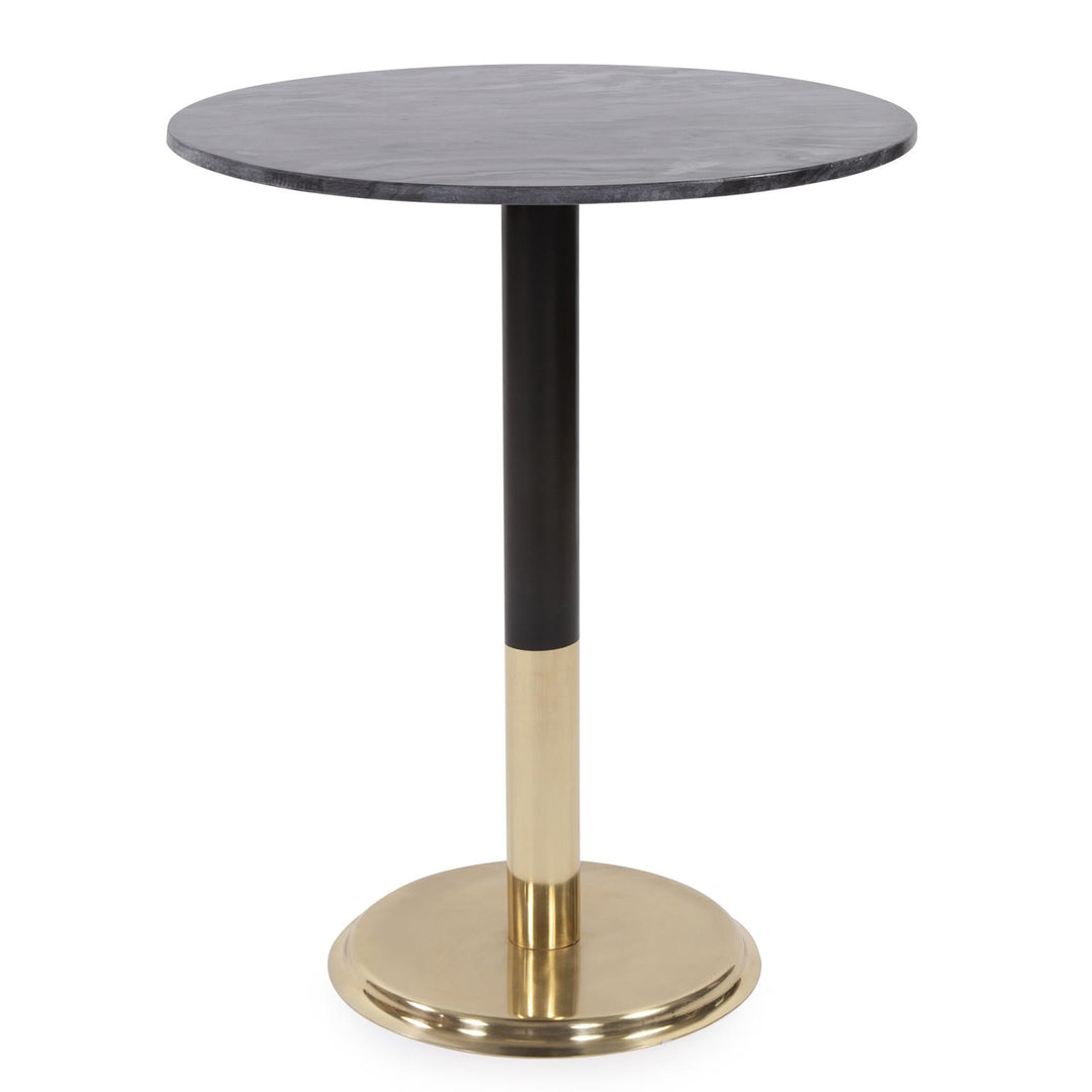 Howard Elliott Collection Micca Club Black Marble Bistro Table