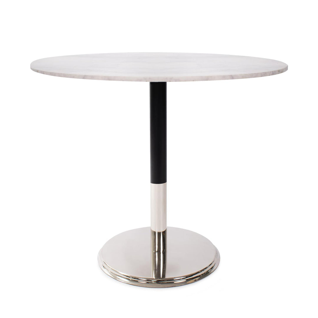 Howard Elliott Collection Micca Bistro Table in White Marble