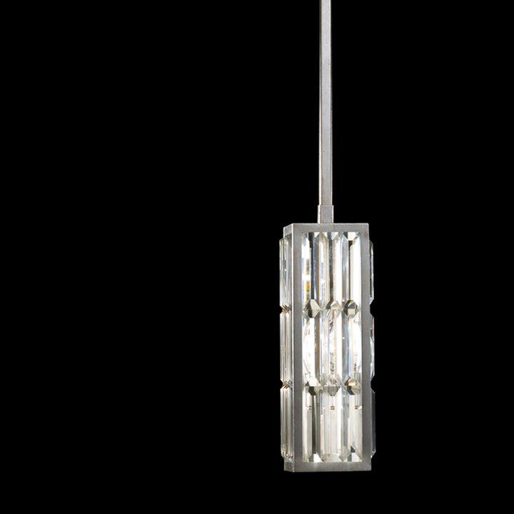 Fine Art Handcrafted Lighting Crystal Enchantment 5"W Square Drop Light (Model 811540)