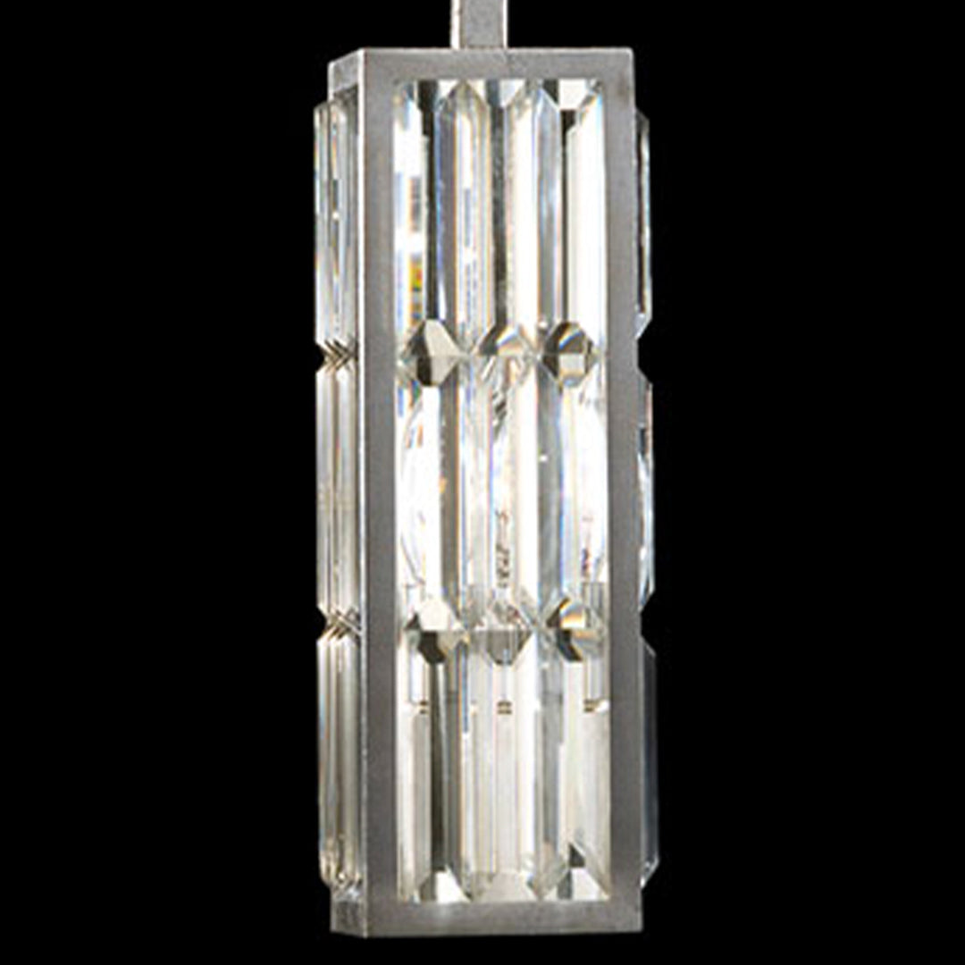 Fine Art Handcrafted Lighting Crystal Enchantment 5"W Square Drop Light (Model 811540)