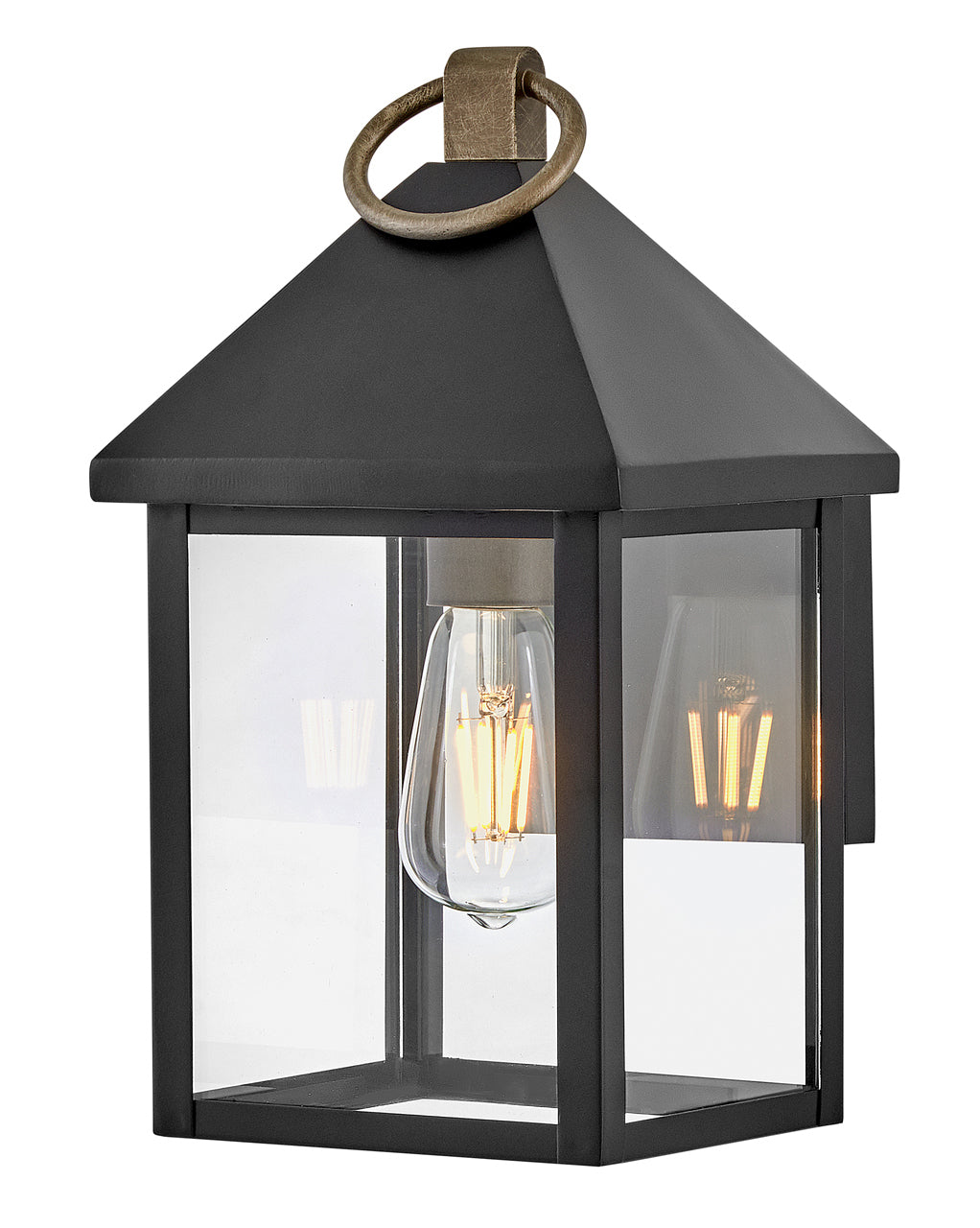 Lark Rhett Wall Mount Outdoor Wall Lights Lark 8.5x7.0x13.0 Black 