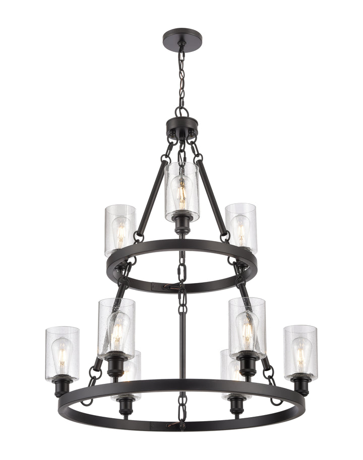 Innovations Lighting Clymer 4" Chandelier - Matte Black