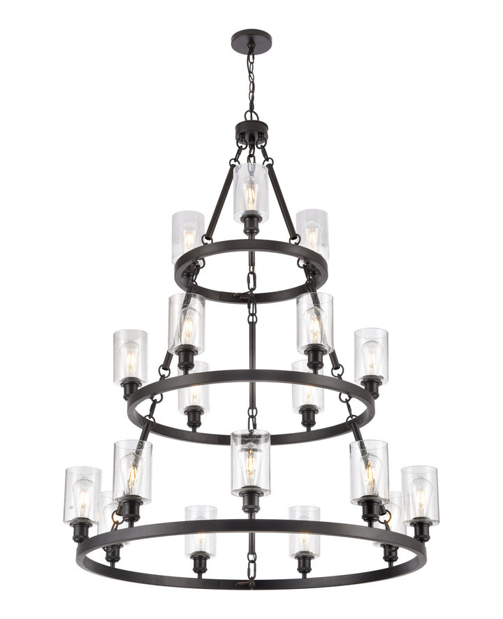 Innovations Lighting Clymer 4" Chandelier - Matte Black