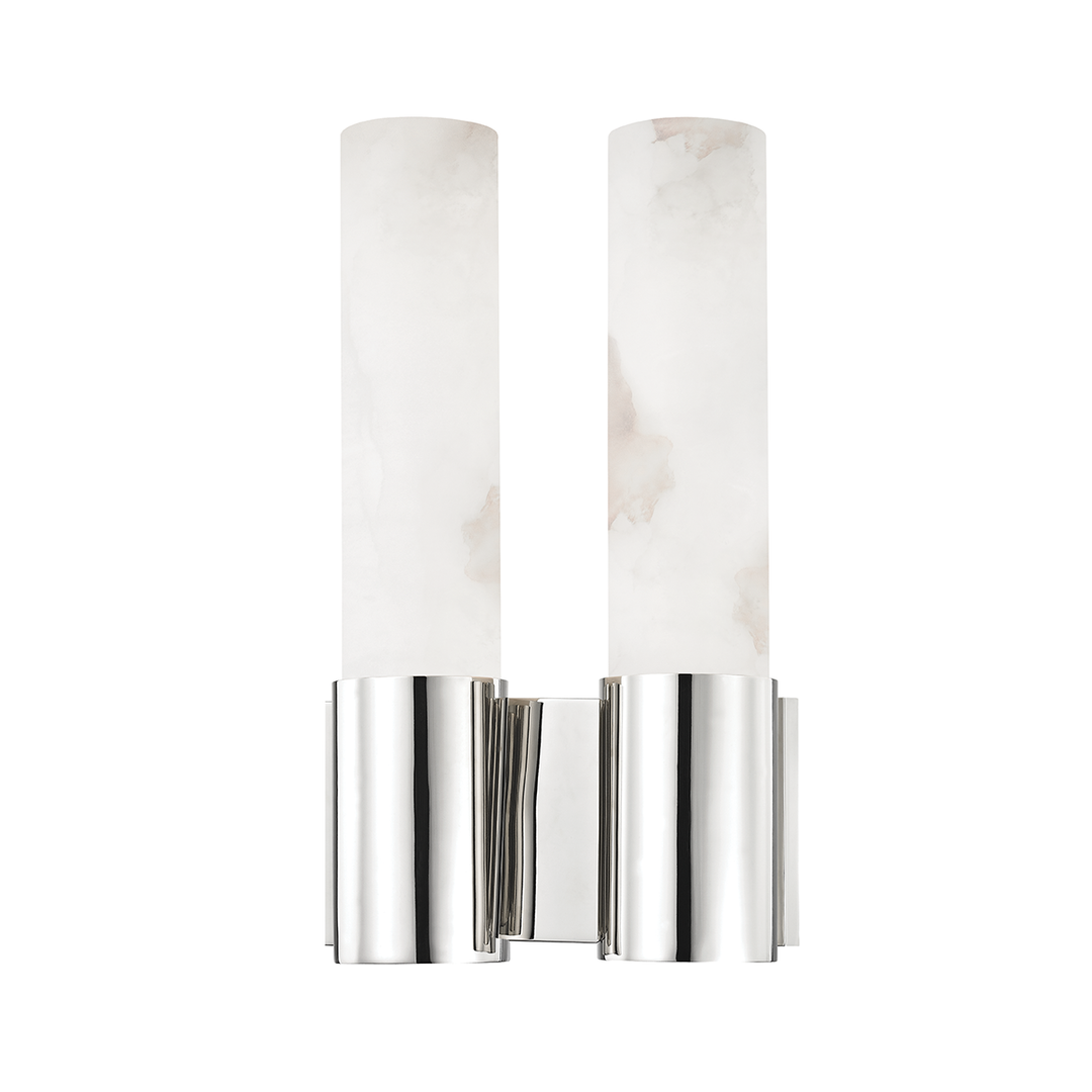 Hudson Valley Lighting Barkley Wall Sconce Wall Sconces Hudson Valley Lighting Polished Nickel  