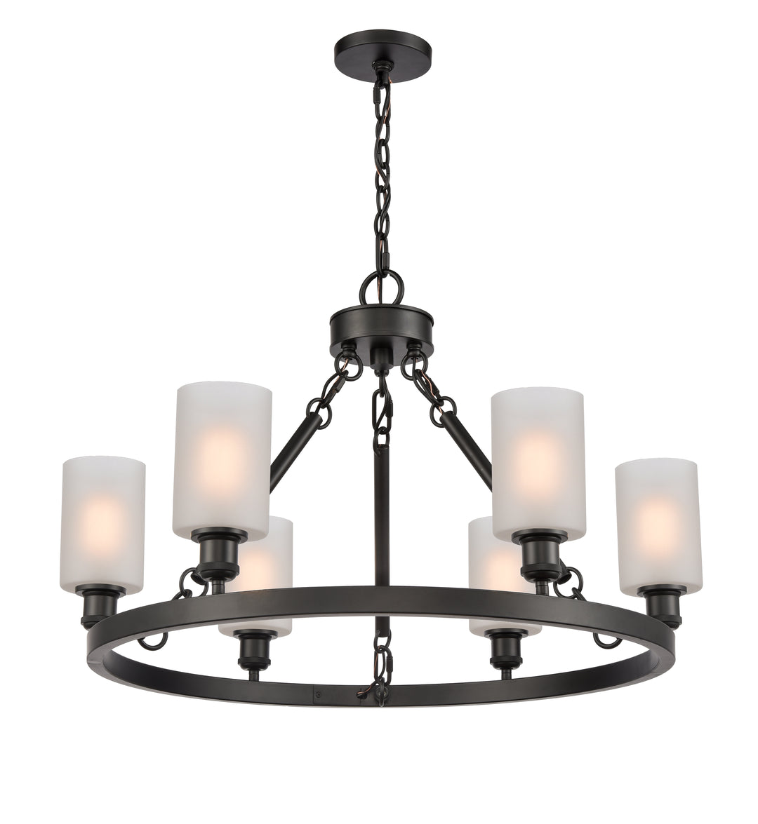Innovations Lighting Clymer 4" Chandelier - Matte Black
